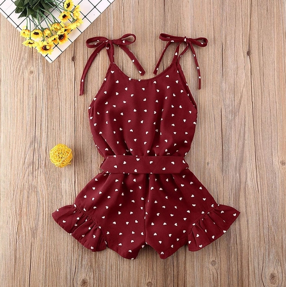 ⭐ HP ⭐ Polka Heart Romper - Picture 5 of 8